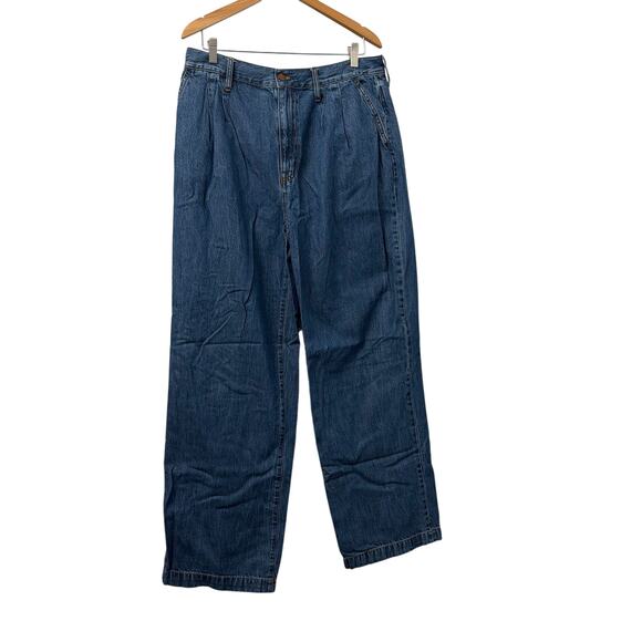 Madewell Trouser Blue Jeans Women’s 32T Tall - Picture 2 of 12